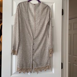 Free People Duster Sweater - Sz XS